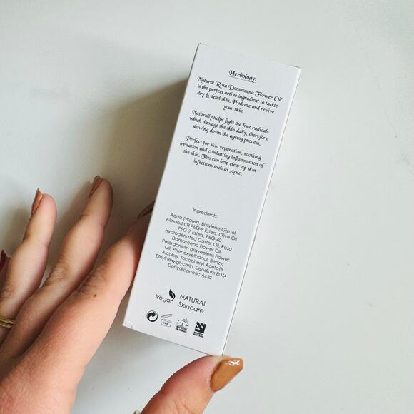 NEW SEPHORA Professor Herb Natural Rose & Geranium Facial Oil Skin Face Serum - Picture 5 of 7